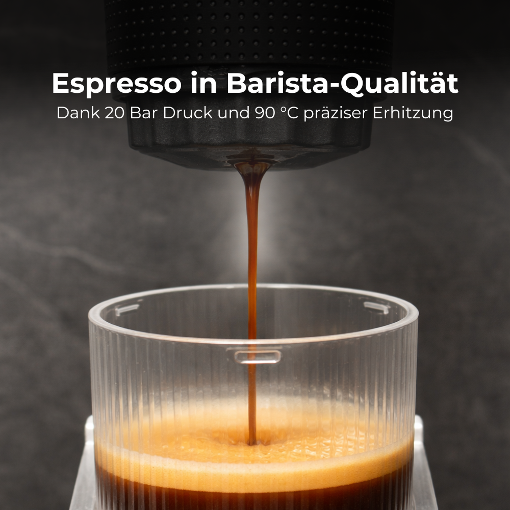MYMOKKA Go™ – Tragbare Espressomaschine